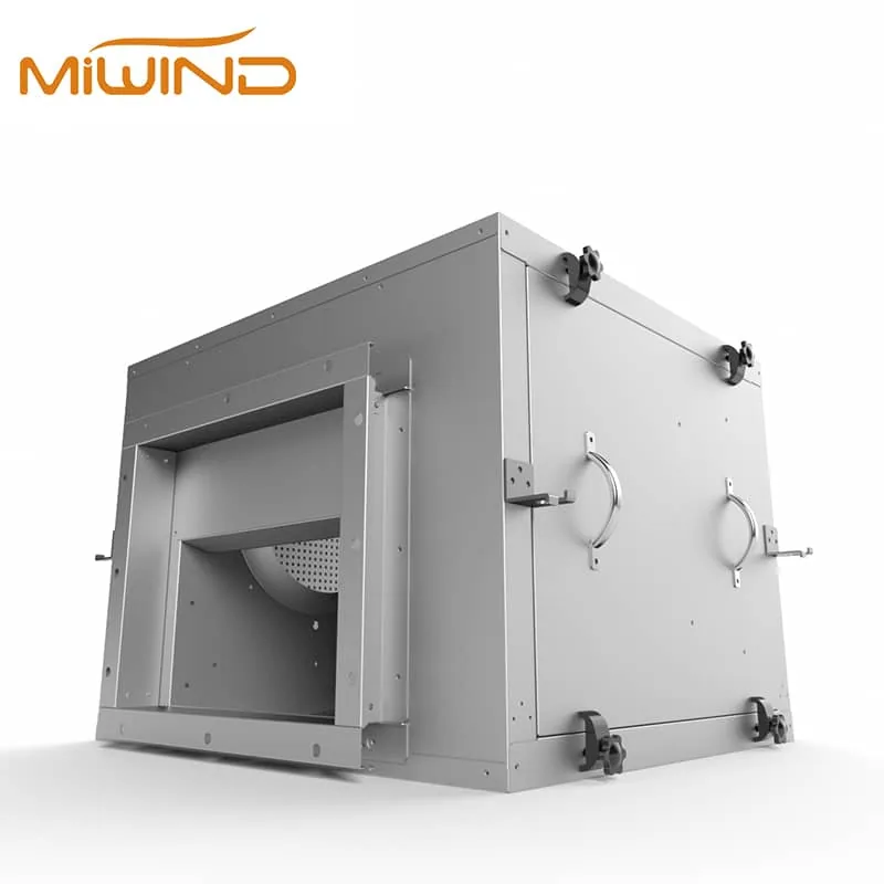 cabinet centrifugal fan access side for maintenance clearance review