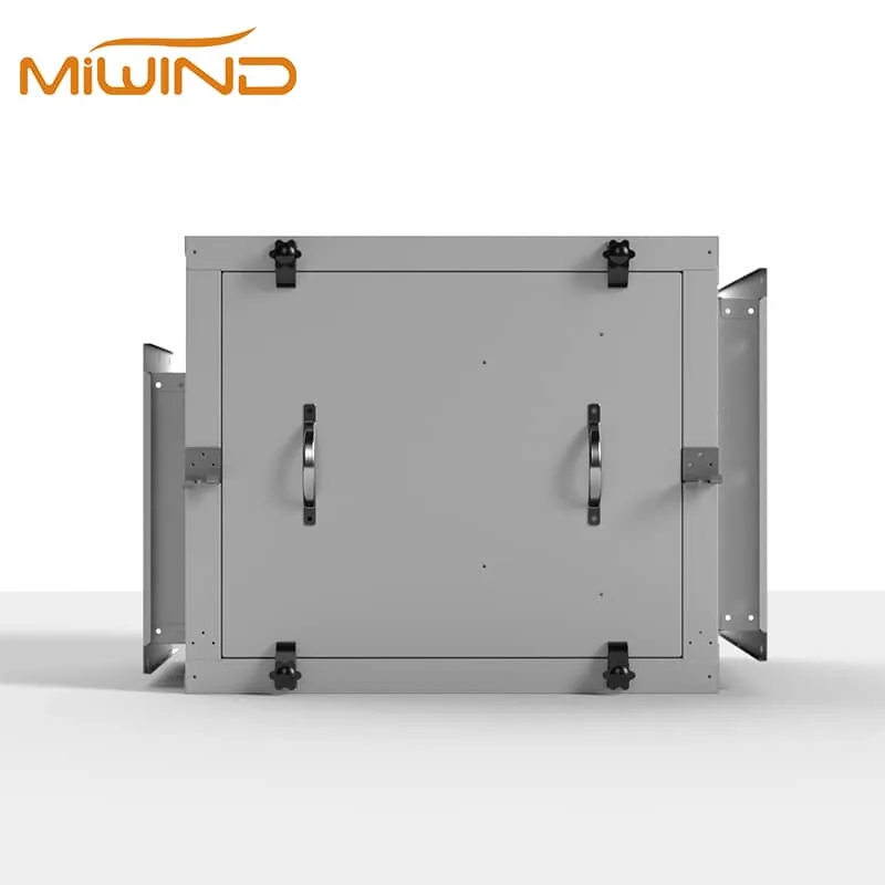 cabinet fan blower section for model-specific fan curve review