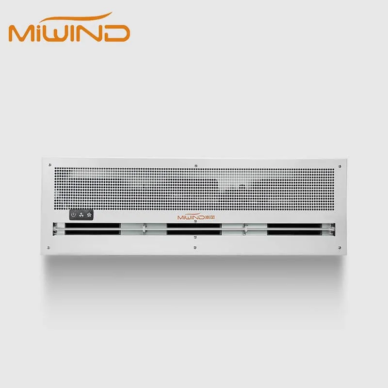 MiWind ceiling air curtain equipment view