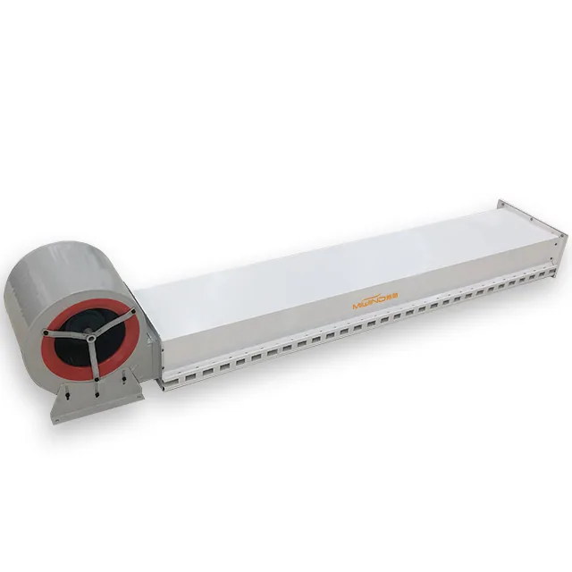 MiWind cold storage air curtain for temperature separated door traffic